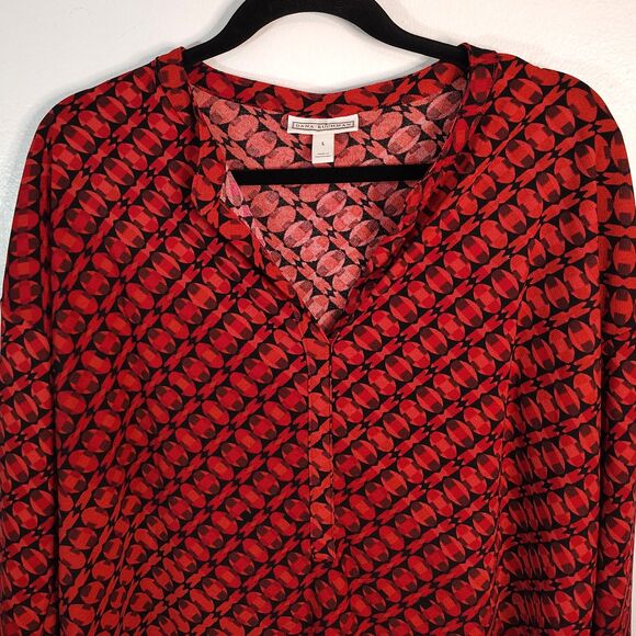 Career & Casual BUNDLE Large Women's Fall Blouses & Sweater MIXED LOT - Picture 3 of 10